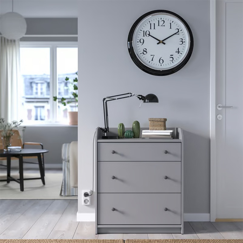 ساعت دیواری ایکیا مدل IKEA BRAVUR